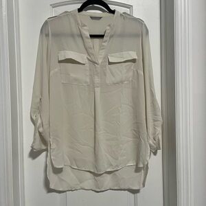 Marks & Spencer blouse with shoulder detail